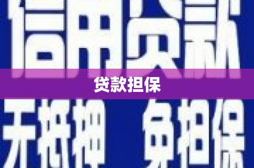 屯溪贷款担保