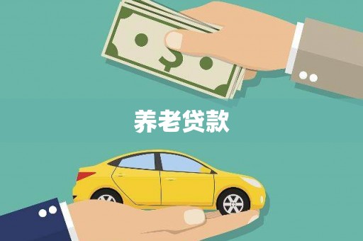 屯溪养老贷款