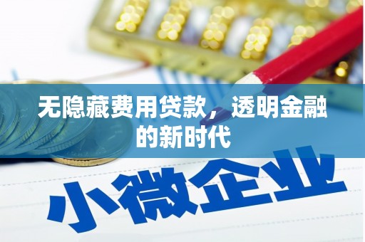 屯溪无隐藏费用贷款，透明金融的新时代