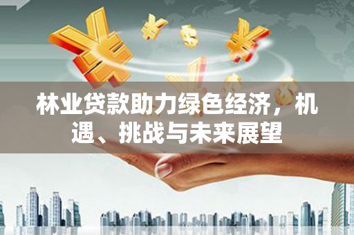 屯溪林业贷款助力绿色经济，机遇、挑战与未来展望