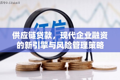 屯溪供应链贷款，现代企业融资的新引擎与风险管理策略