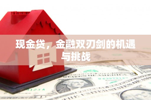 屯溪现金贷，金融双刃剑的机遇与挑战