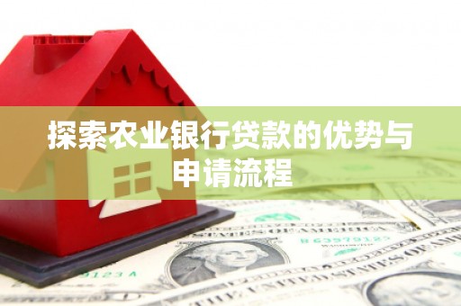 屯溪探索农业银行贷款的优势与申请流程