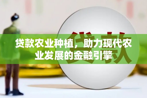 屯溪贷款农业种植，助力现代农业发展的金融引擎