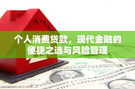 屯溪个人消费贷款，现代金融的便捷之选与风险管理