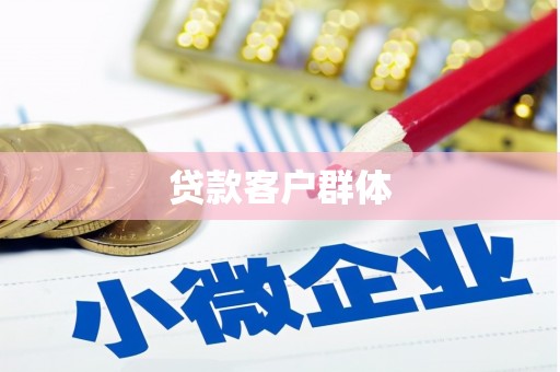 屯溪贷款客户群体