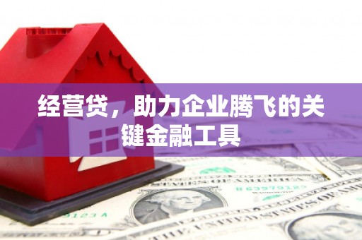 屯溪经营贷，助力企业腾飞的关键金融工具