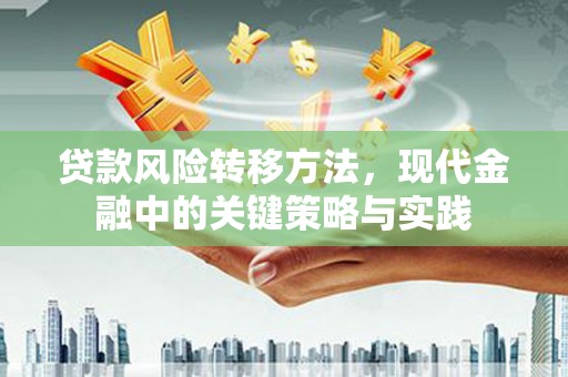 屯溪贷款风险转移方法，现代金融中的关键策略与实践