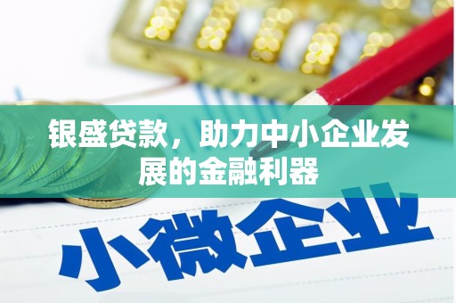 屯溪银盛贷款，助力中小企业发展的金融利器