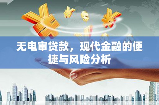 屯溪无电审贷款，现代金融的便捷与风险分析