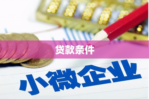 屯溪贷款条件