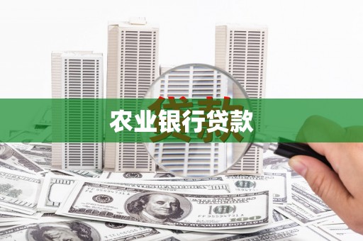 屯溪农业银行贷款