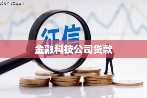 屯溪金融科技公司贷款