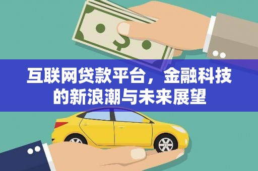 屯溪互联网贷款平台，金融科技的新浪潮与未来展望