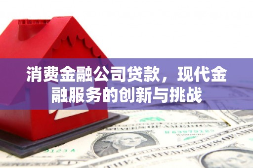 屯溪消费金融公司贷款，现代金融服务的创新与挑战