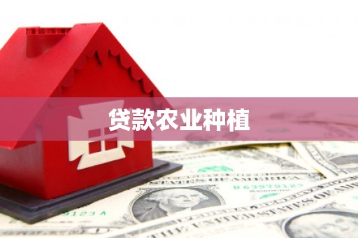 屯溪贷款农业种植