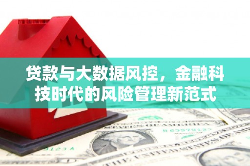 屯溪贷款与大数据风控，金融科技时代的风险管理新范式