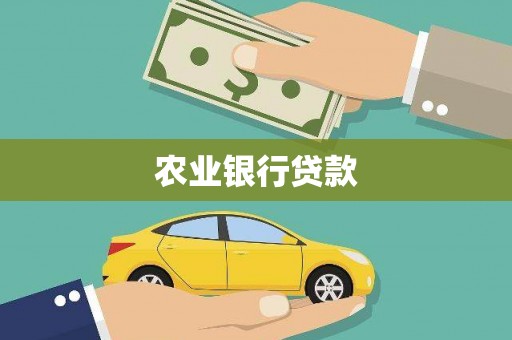 屯溪农业银行贷款