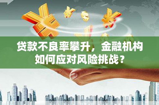 屯溪贷款不良率攀升，金融机构如何应对风险挑战？