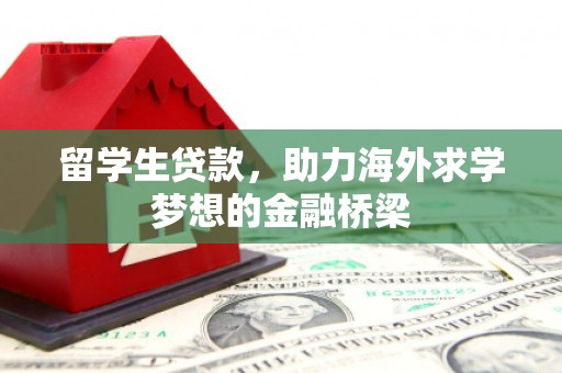 屯溪留学生贷款，助力海外求学梦想的金融桥梁