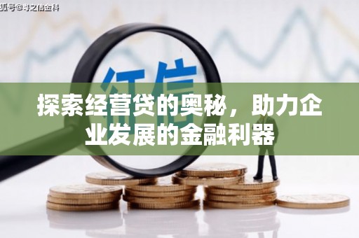 屯溪探索经营贷的奥秘，助力企业发展的金融利器
