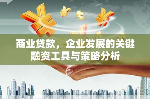 屯溪商业贷款，企业发展的关键融资工具与策略分析