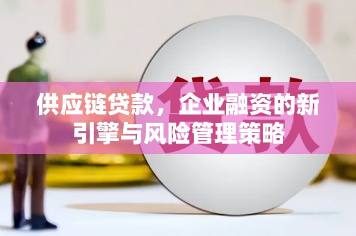 屯溪供应链贷款，企业融资的新引擎与风险管理策略