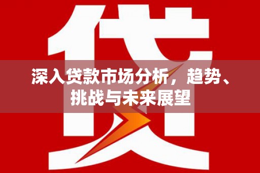 屯溪深入贷款市场分析，趋势、挑战与未来展望