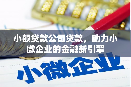 屯溪小额贷款公司贷款，助力小微企业的金融新引擎