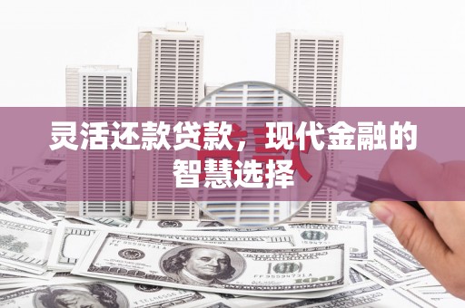 屯溪灵活还款贷款，现代金融的智慧选择