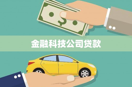 屯溪金融科技公司贷款