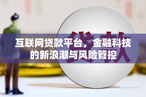 屯溪互联网贷款平台，金融科技的新浪潮与风险管控