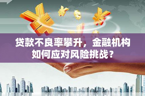 屯溪贷款不良率攀升，金融机构如何应对风险挑战？
