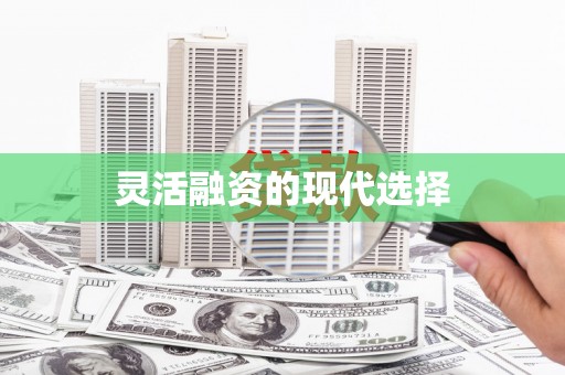 屯溪灵活融资的现代选择