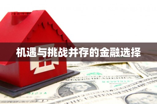 屯溪机遇与挑战并存的金融选择