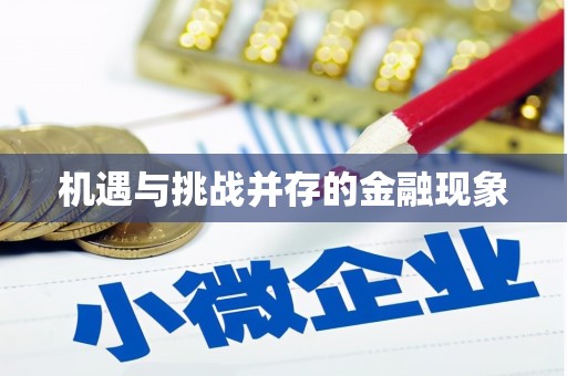 屯溪机遇与挑战并存的金融现象